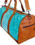 American Darling Women's Duffel Bag Western Hair On Genuine Leather Handbag and Ladies Purse