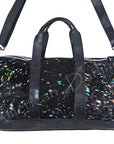 American Darling Women's Duffel Bag Western Hair On Genuine Leather Handbag and Ladies Purse