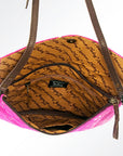 American Darling Women's Envelope Bag Western Hair On Genuine Leather Handbag and Ladies Purse