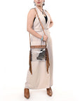 ADBG432 American Darling Hand Tooled Genuine Leather Women Bag Western Handbag Purse