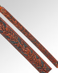 American Darling ADBT109-48 Hand Tooled Genuine Leather Crossbody Handle Strap For Bags