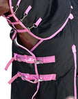 Hilason 1200D Waterproof Winter Horse Turnout Blanket Neck Cover Belly Wrap