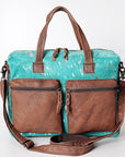 Hair On Leather Western Style Women's Briefcase