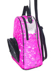American Darling Hair On Genuine Leather Women Bag Western Handbag Purse
