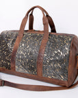 American Darling Women's Duffel Bag Western Hair On Genuine Leather Handbag and Ladies Purse