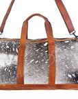 American Darling Women's Duffel Bag Western Hair On Genuine Leather Handbag and Ladies Purse
