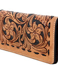 American Darling Clutch Hand Tooled Genuine Leather Women Bag Western Handbag Purse