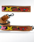 American Darling ADBT117 Hand Tooled Genuine Leather Crossbody Handle Strap For Bags