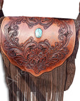 American Darling Tote Hand Tooled Genuine Leather Women Bag Western Handbag Purse