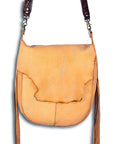 American Darling ADBGZ115 Messenger Genuine Leather Women Bag Western Handbag Purse
