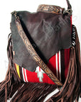 American Darling Cross Body Saddle Blanket Genuine Leather women bag western handbag purse