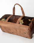 American Darling Women's Duffel Bag Western Hair On Genuine Leather Handbag and Ladies Purse