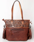 American Darling Cross Body I Hand Tooled Hair-On Genuine Leather Women Bag Western Handbag Purse
