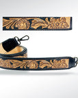 American Darling ADSTF105 Hand Tooled Genuine Leather Crossbody Handle Strap For Bags