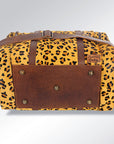 American Darling Duffel Hair On Genuine Leather Women Bag Western Handbag Purse