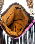 ADBGZ156 American Darling Hair On Genuine Leather Women Bag Western Handbag Purse