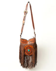 American Darling Crossbody Hand Tooled Genuine Leather Western Women Bag Handbag Purse | for Cute