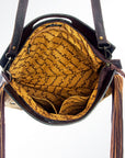 American Darling Clutch Hand Tooled Hair on Genuine Leather Western Women Bag Handbag Purse | Purses for Cute