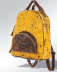 American Darling Hand Tooled Hair On Genuine Leather Women Bag Western Handbag Purse