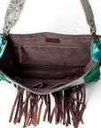 American Darling ADBGZ163 Tote Hand Tooled Genuine Leather Women Bag Western Handbag Purse