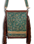 American Darling Large Cross Body Hand Tooled Genuine Leather Western Women Bag Handbag Purse | Crossbody Bag for Women | Cute Crossbody Bag | Crossbody Purse