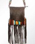 American Darling Messenger Saddle Blanket Genuine Leather Women Bag Western Handbag Purse