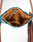 American Darling Saddle Blanket Genuine Leather Women Bag Western Handbag Purse