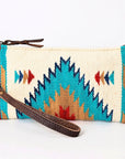American Darling Wristlet Genuine Leather Women Bag W. Handbag Purse –