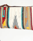 American Darling ADBG344D Wristlet Saddle Blanket Genuine Leather Women Bag Western Handbag Purse