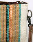 American Darling ADBG344E Wristlet Saddle Blanket Genuine Leather Women Bag Western Handbag Purse