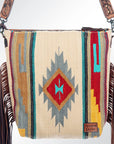 American Darling Signature Crossbody Hand Tooled Saddle Blanket Genuine Leather Women Bag Western Handbag Purse