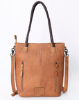American Darling ADBG512TAW Tote Hair-On Genuine Leather Women Bag Western Handbag Purse