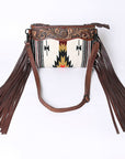 American Darling Cross Body Saddle Blanket Genuine Leather Women Bag Western Handbag Purse