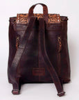 American Darling Hand Tooled Hair On Genuine Leather Women Bag Western Handbag Purse