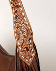 American Darling Hobo Hair On Genuine Leather Women Bag Western Handbag Purse