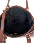 American Darling ADBGI114 Tote Hand Tooled Genuine Leather Women Bag Western Handbag Purse