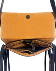 American Darling ADBGZ190 Small Crossbody Hand Tooled Genuine Leather Women Bag Western Handbag Purse