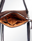 American Darling Cross Body Saddle Blanket Genuine Leather Women Bag Western Handbag Purse