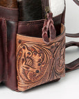 American Darling Saddle Blanket Genuine Leather Women Bag Western Handbag Purse