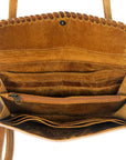 American Darling ADBG514BR Small Crossbody Hand Tooled Genuine Leather Women Bag Western Handbag Purse