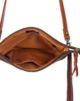 American Darling Small Crossbody Saddle Blanket Genuine Leather women bag western handbag purse