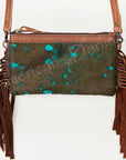American Darling Small Crossbody Hair On Genuine Leather Women Bag Western Handbag Purse