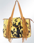 American Darling ADBGZ217 Tote Hair-On Genuine Leather Women Bag Western Handbag Purse