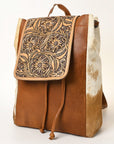 American Darling Backpack Hair On Genuine Leather Women Bag Western Handbag Purse