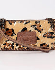 American Darling ADBG535BR Wallet Hand Tooled Genuine Leather Women Bag Western Handbag Purse