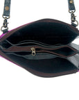 American Darling ADBG535BR Wallet Hand Tooled Genuine Leather Women Bag Western Handbag Purse