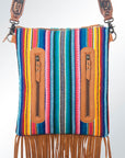 American Darling CROSS BODY I Hand Tooled Hair-on Genuine Leather women bag western handbag purse
