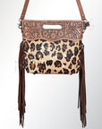 American Darling Clutch Hand Tooled Saddle Blanket Fabric Genuine Leather Western Women Bag Handbag Purse | Purses for Cute