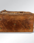 American Darling ADBGS174CHEGO Duffel Hair On Genuine Leather Women Bag Western Handbag Purse