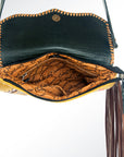 American Darling Cross Body Saddle Blanket Genuine Leather Women Bag Western Handbag Purse